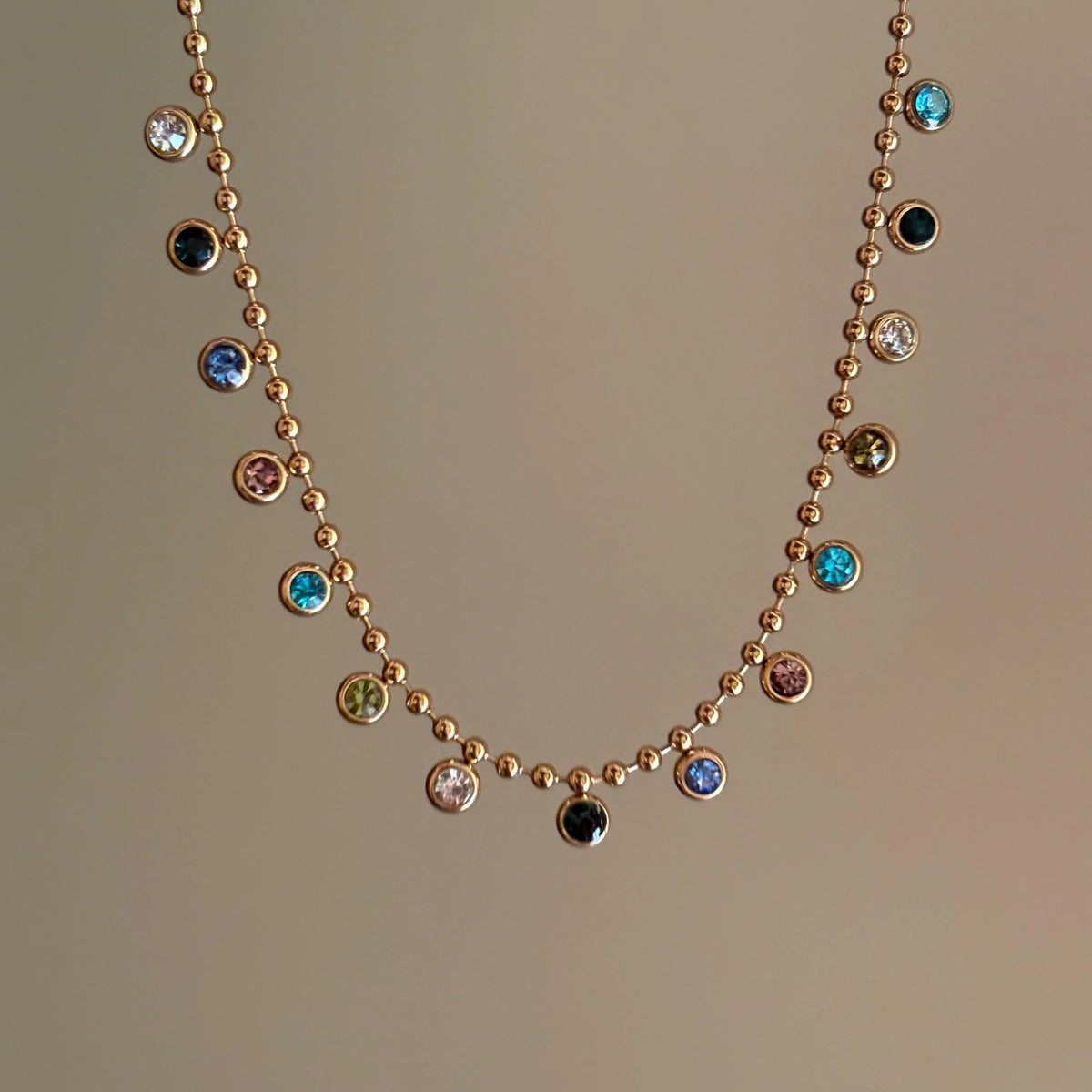 Lumine Studded Necklace