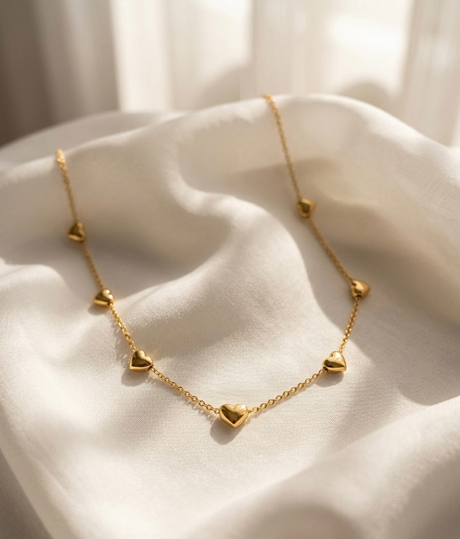 Linked Hearts Necklace
