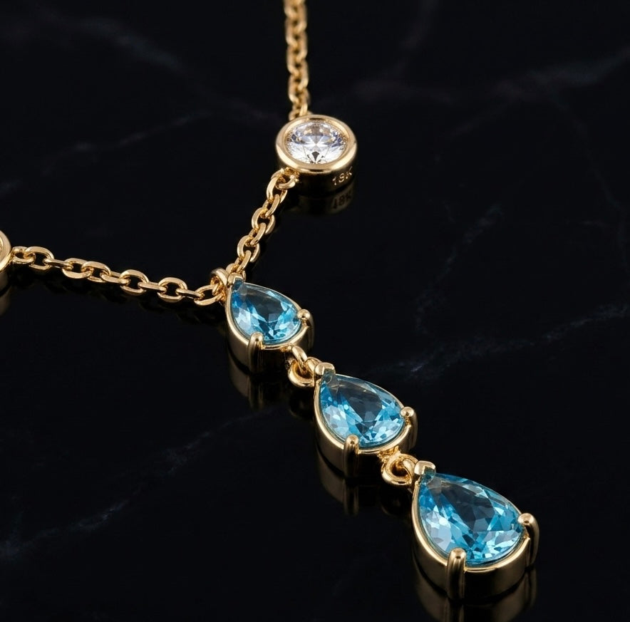 Serene Teal Necklace