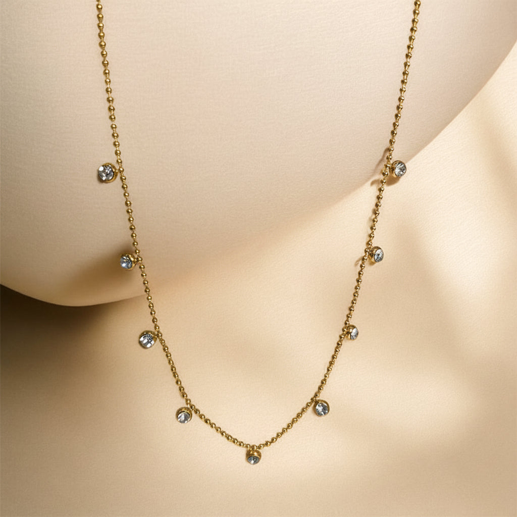 Crystal Charm Necklace