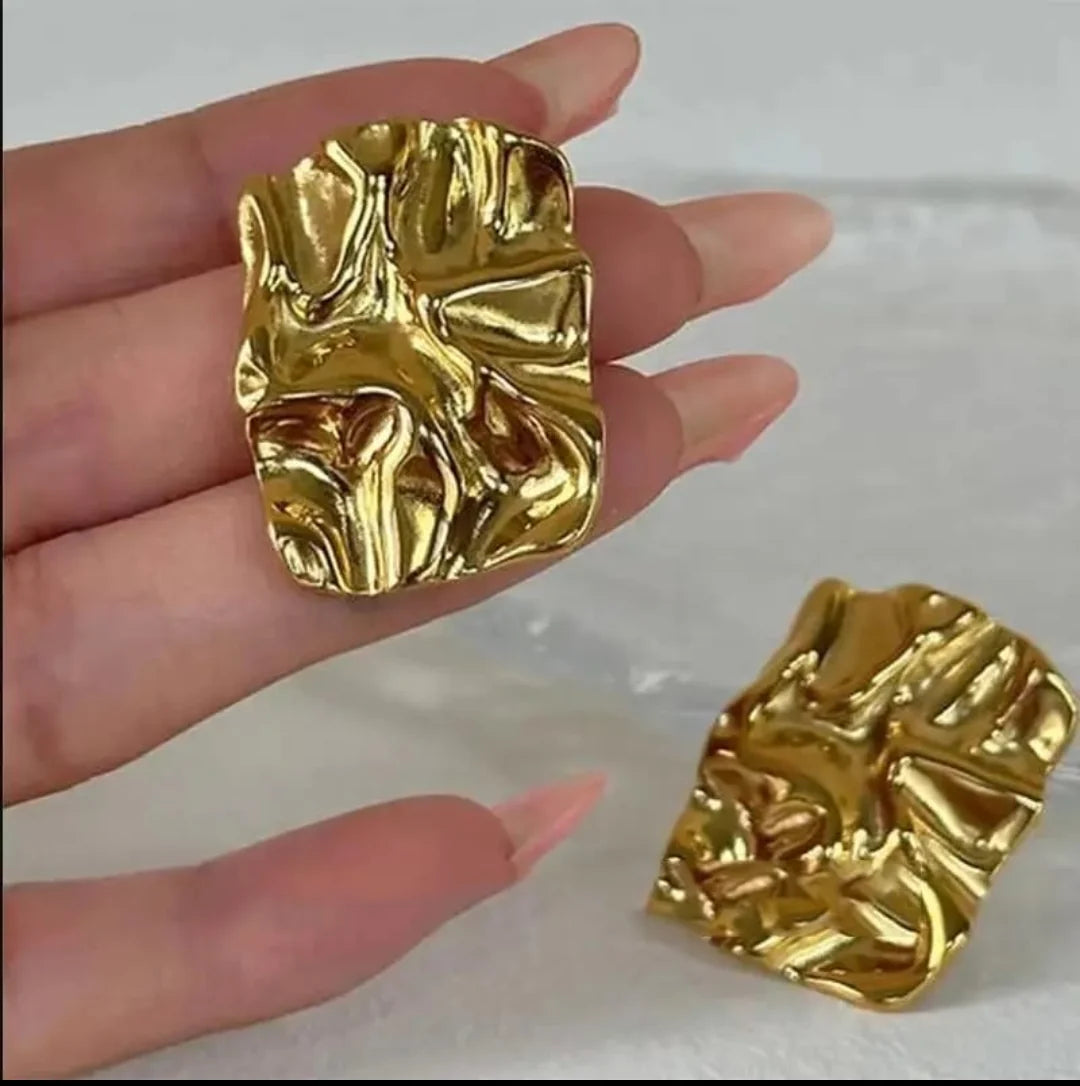 Molten Stud Earrings