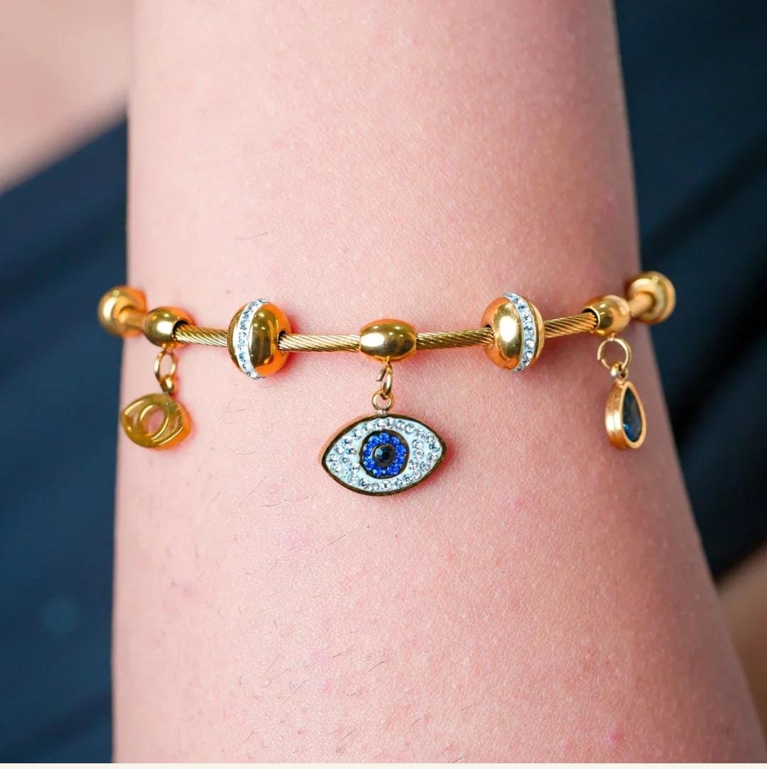 Evil Eye Charm Bracelet