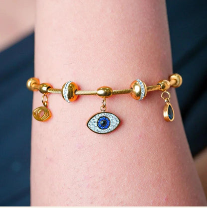 Evil Eye Charm Bracelet