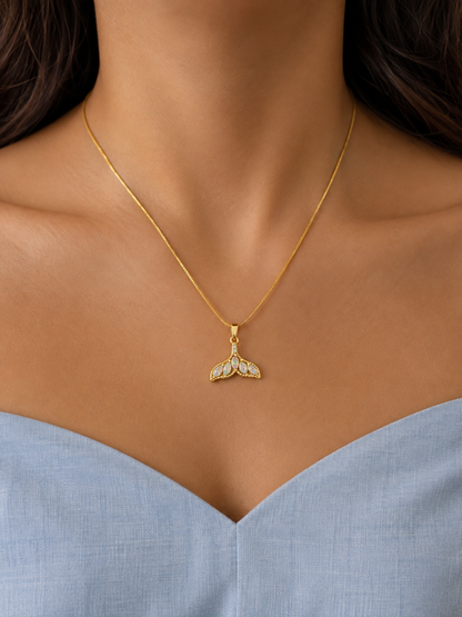 Gold Mermaid Necklace