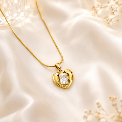 Heart Frame Necklace