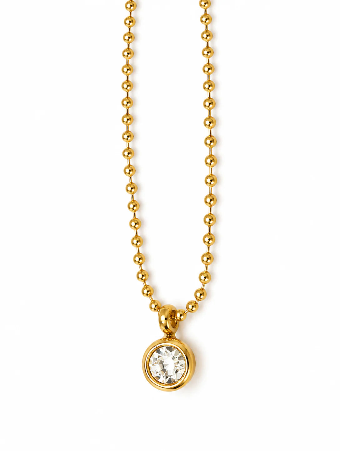 Dotted Pendant Necklace