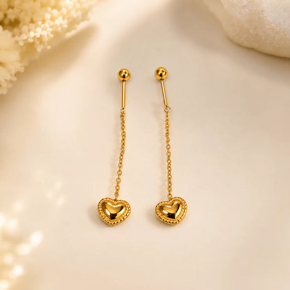 Ivy Heart Earrings