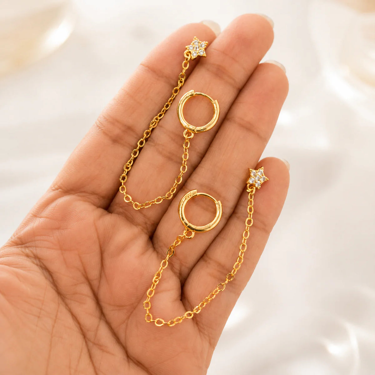 Fern Link Earrings