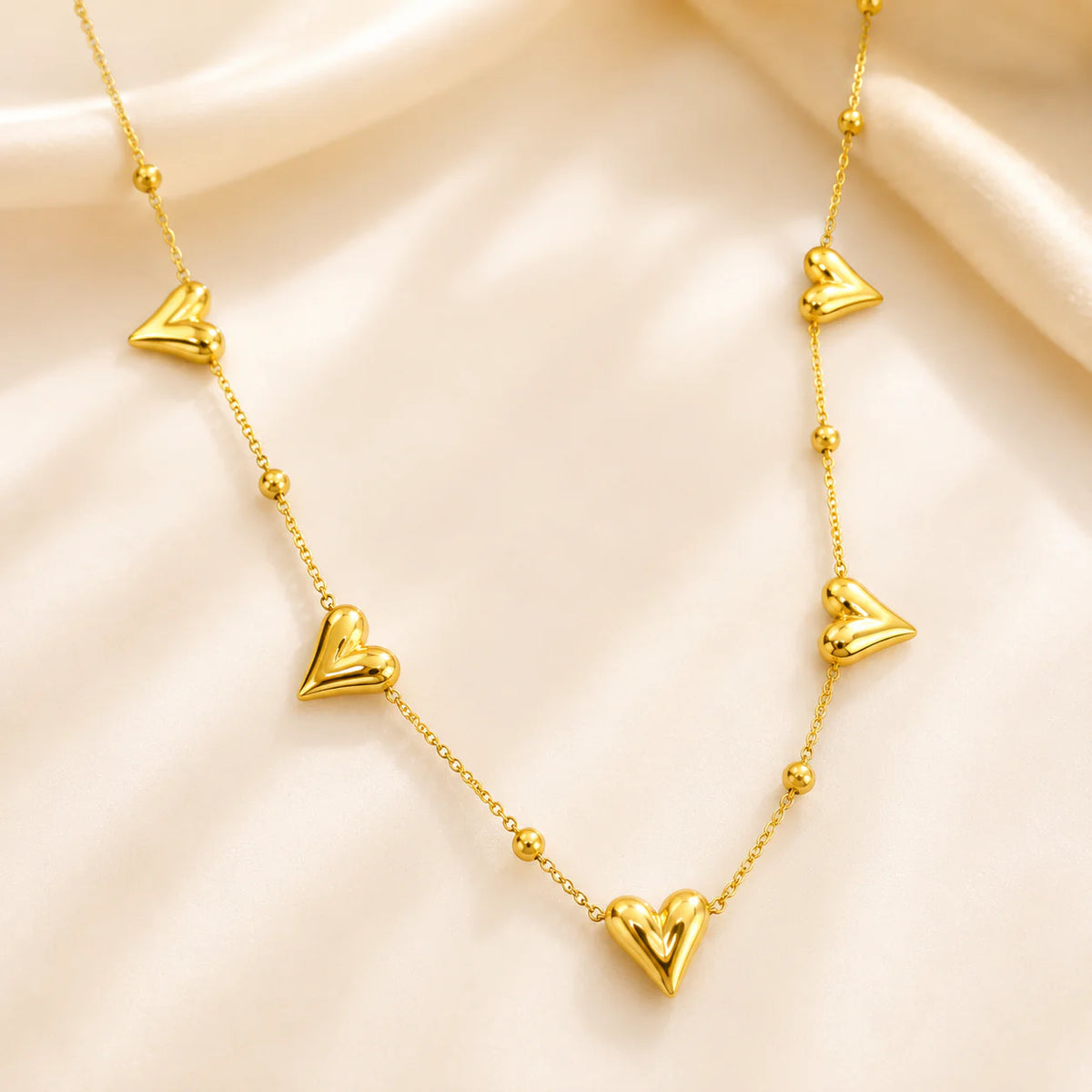 Linked Hearts Necklace