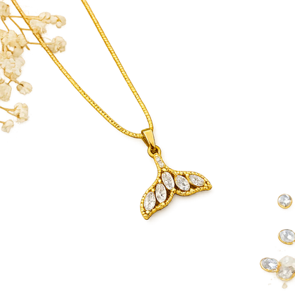 Gold Mermaid Necklace