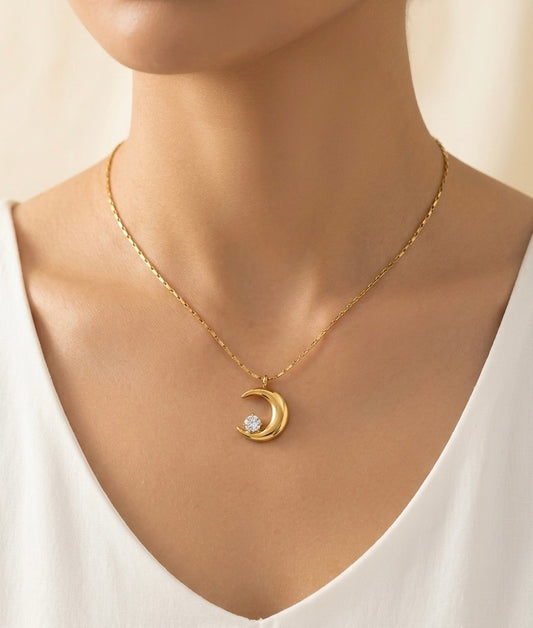 Crescent Moon Necklace