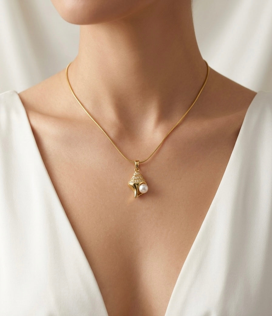 Ocean Pearl Necklace