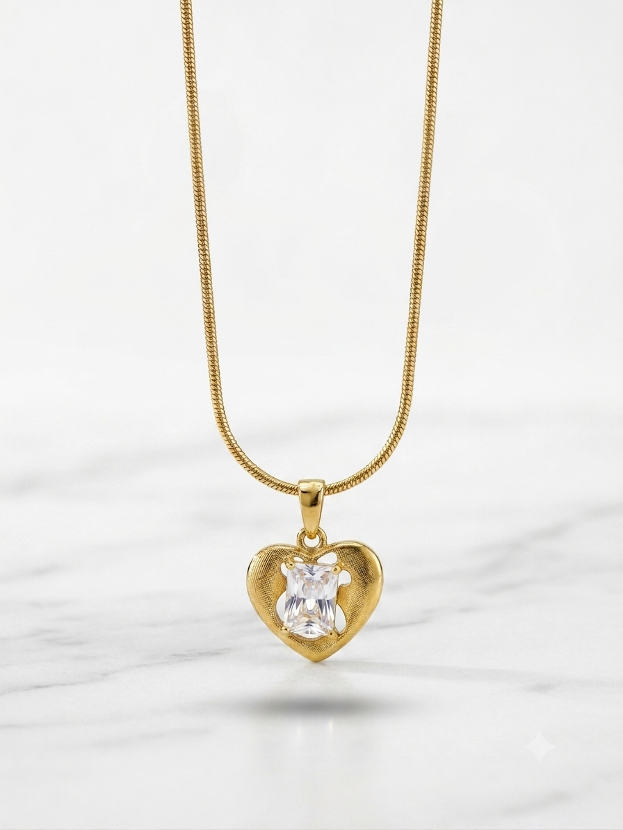 Heart Frame Necklace