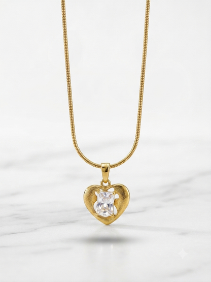 Heart Frame Necklace