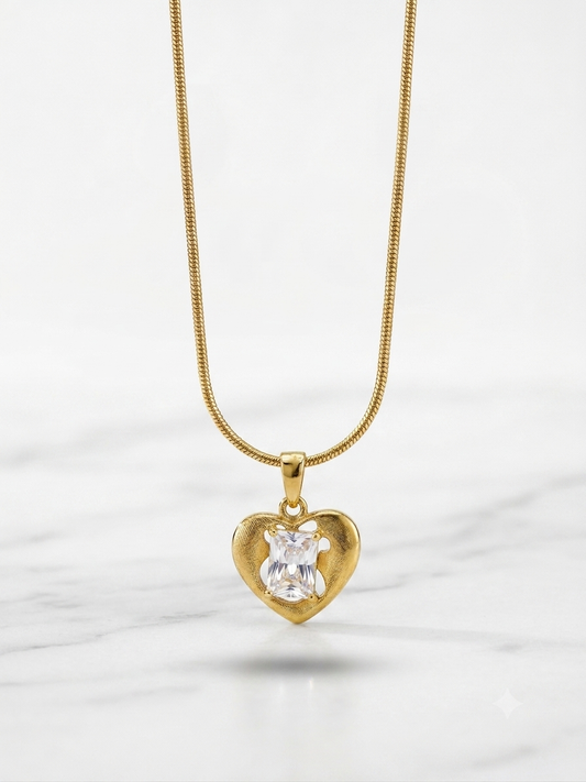 Heart Frame Necklace