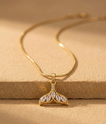 Gold Mermaid Necklace