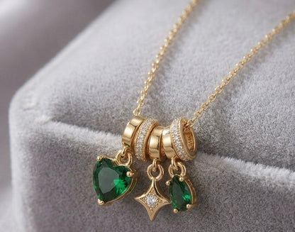 Charm Cascade Necklace