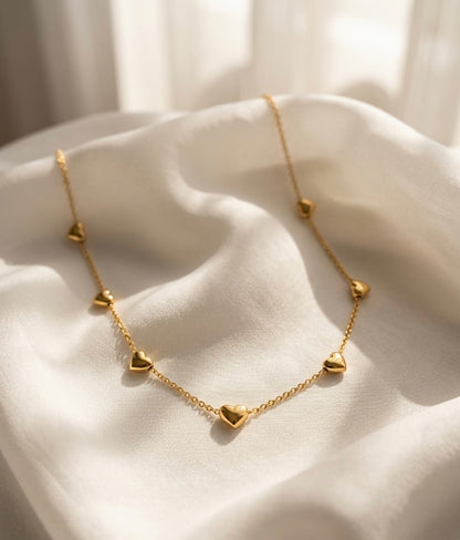 Linked Hearts Necklace
