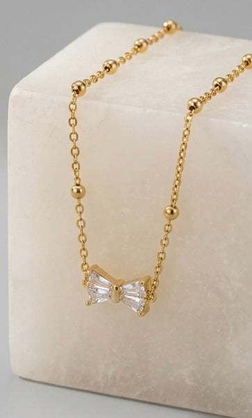 Crystal Bow Bracelet