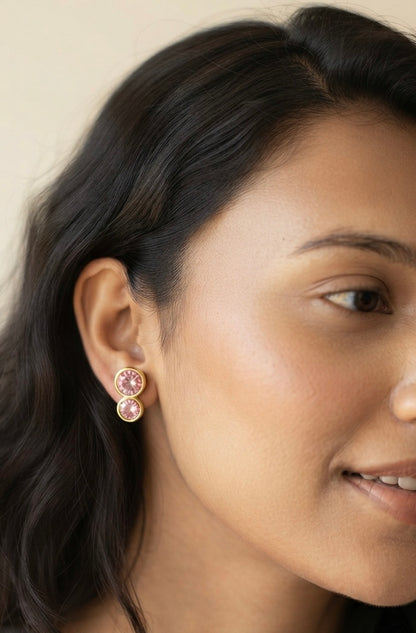 Blush Boom Studs