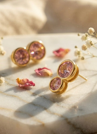 Blush Boom Studs