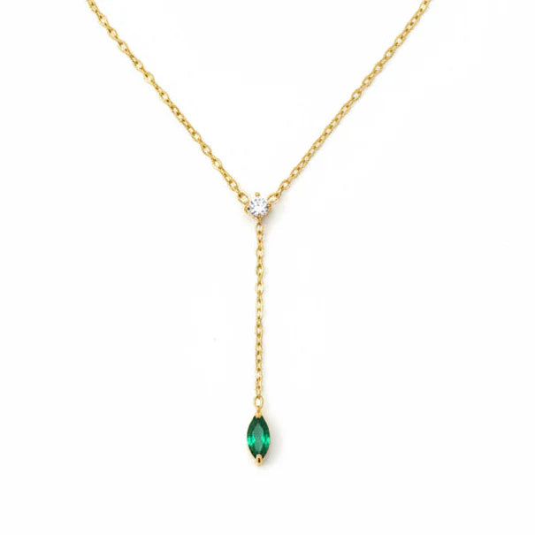 Emerald Whisper Necklace