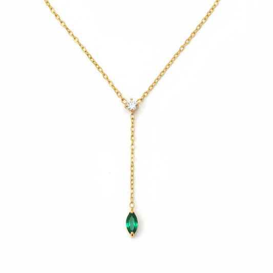 Emerald Whisper Necklace