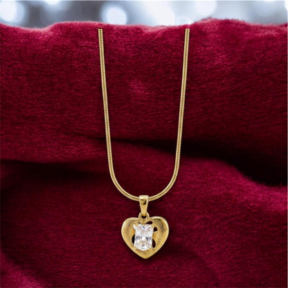 Heart Frame Necklace
