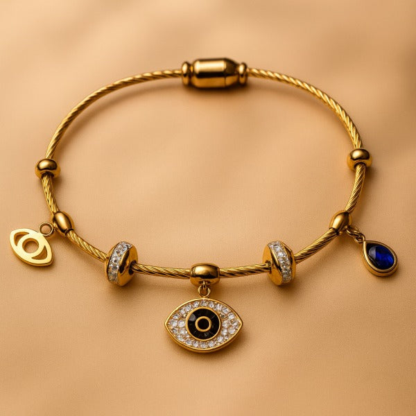 Evil Eye Charm Bracelet