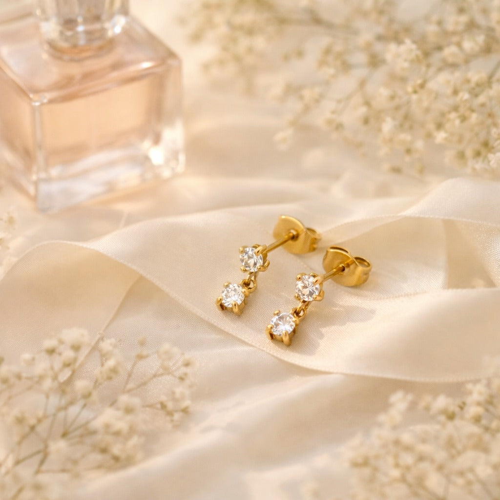 Twin Stud Earrings