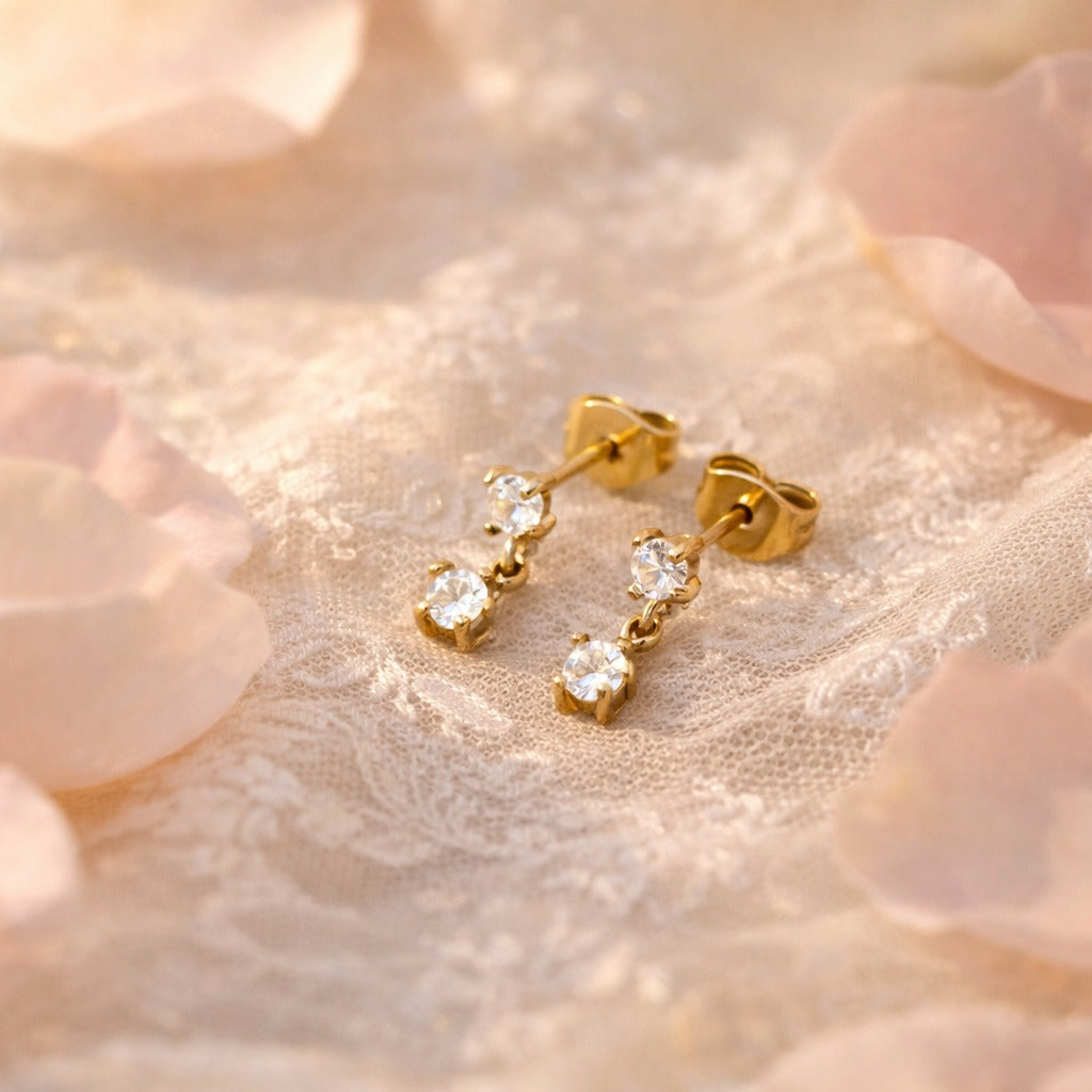 Twin Stud Earrings