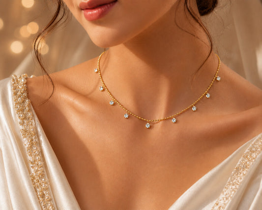 Crystal Charm Necklace