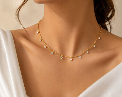 Crystal Charm Necklace