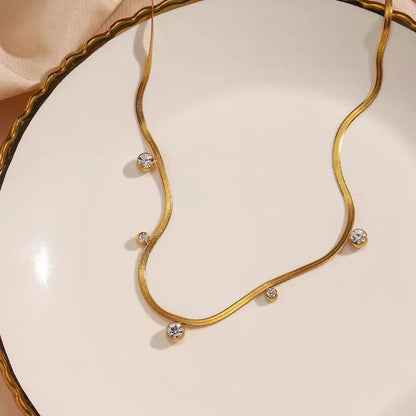 Golden Orbits Necklace