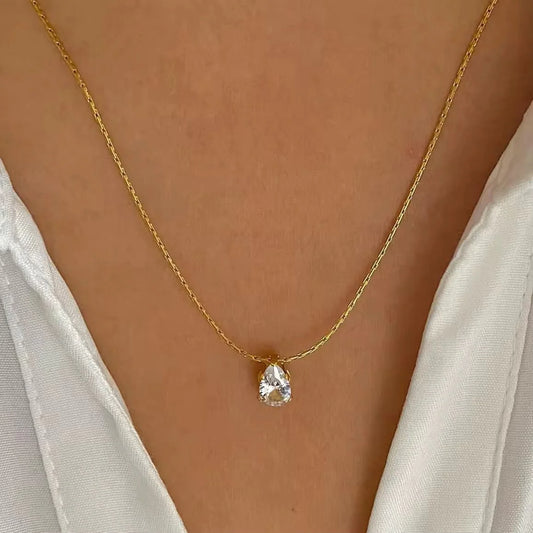 Moon Drop Necklace