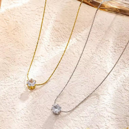Radiant Stud Necklace