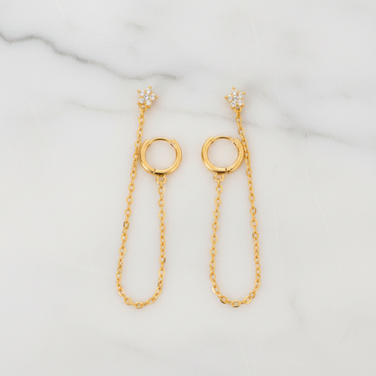 Fern Link Earrings - Corrected