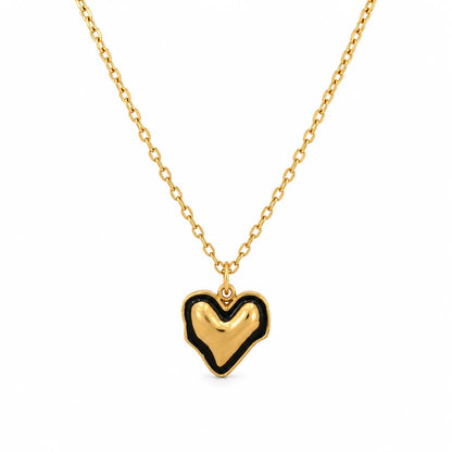 Noir Heart Necklace