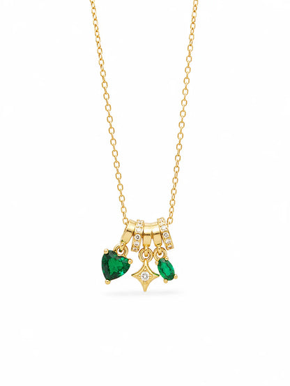 Charm Cascade Necklace
