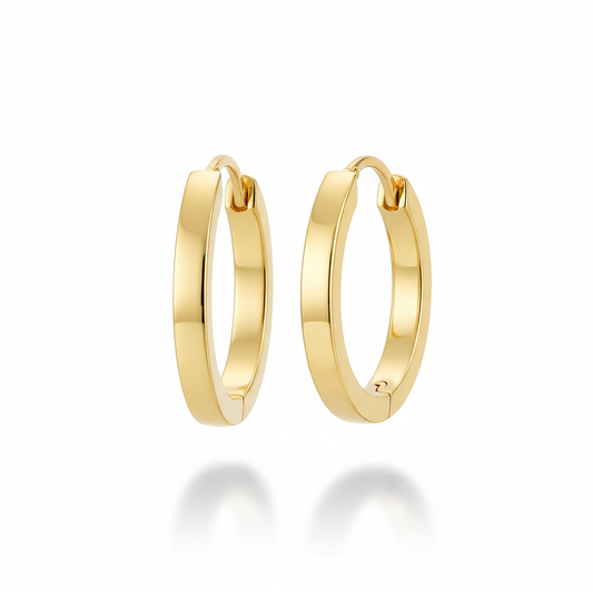 Anti Tarnish Hoop Earrings