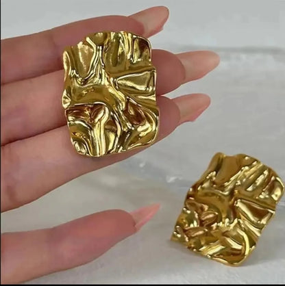 Molten Stud Earrings