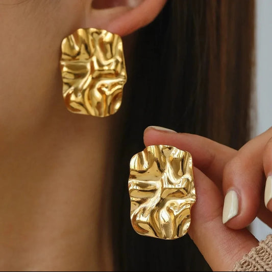 Molten Stud Earrings