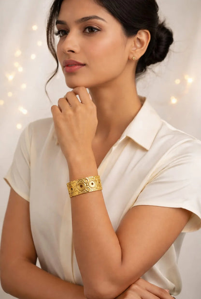 Moonlit Cuff Bracelet