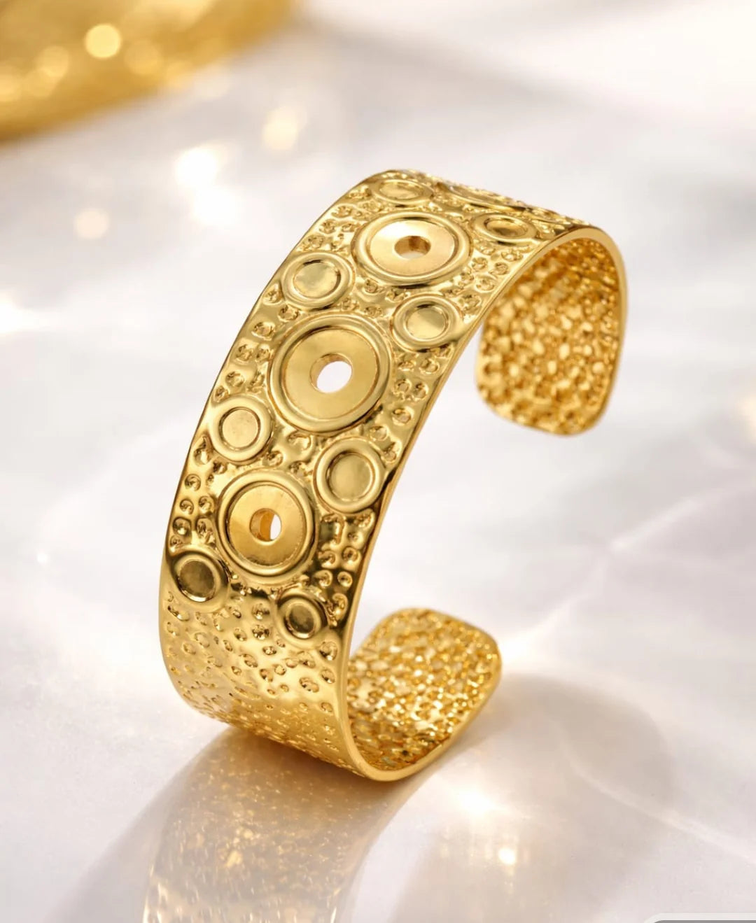 Moonlit Cuff Bracelet