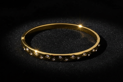 Stellar Cuff Bracelet - Black Velvet Drama