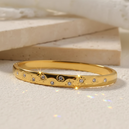 Stellar Cuff Bracelet - Natural Sunlight Sparkle